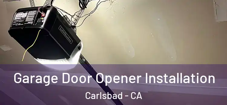  Garage Door Opener Installation Carlsbad - CA