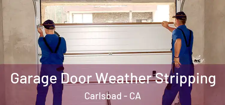  Garage Door Weather Stripping Carlsbad - CA