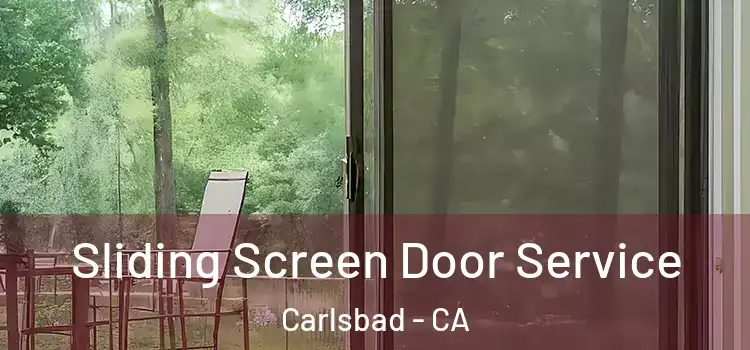  Sliding Screen Door Service Carlsbad - CA